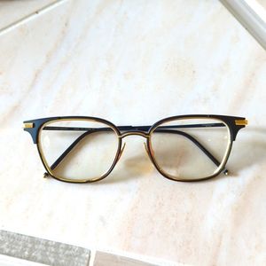 Thom Browne TB-107-C-NVY-GLD-51 Matte Navy - 18K Gold Eyeglasses Frame